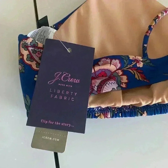 J. Crew French Bikini Liberty Flora Belle‎ XX-Large - Picture 7 of 8